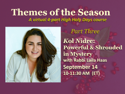 Kol Nidre: Powerful &  Shrouded in Mystery