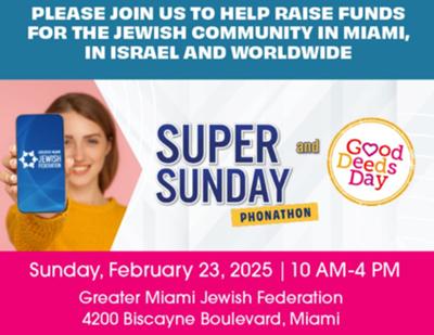 Super Sunday / International Good Deeds Day