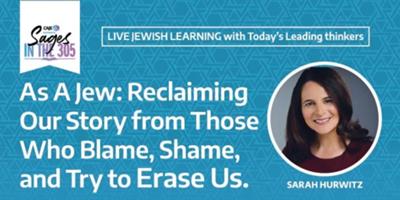 Sages in the 305! with Sarah Hurwitz