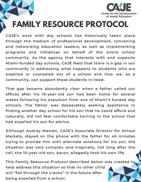 Family Resource Protocol PDF