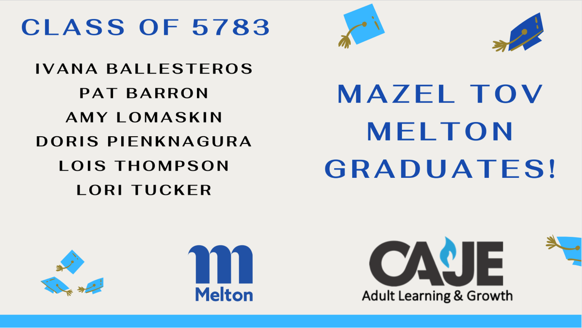 Mazel Tov Melton Core ﻿Class of 5783!